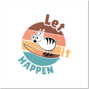 TiGuPi Surfing - Let it happen Posters and Art